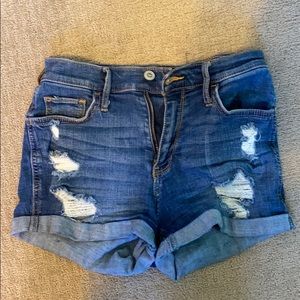 Holister jean shorts